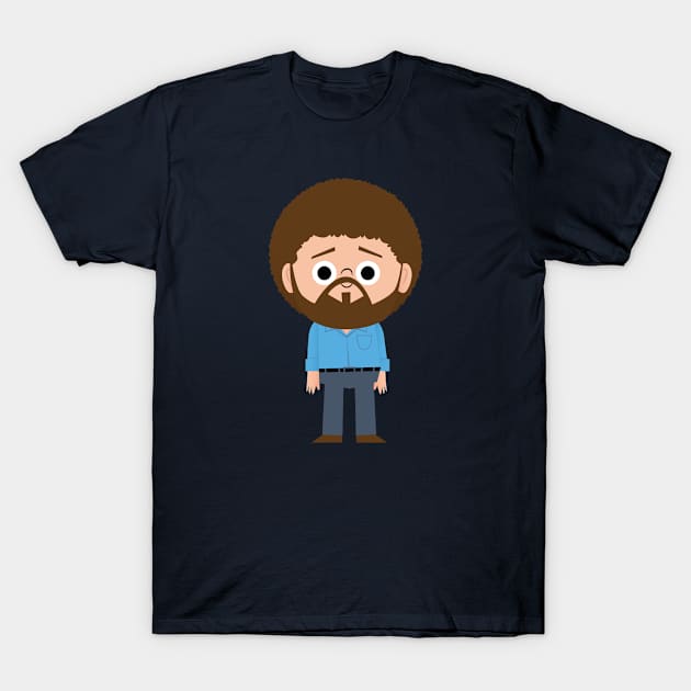 BOB ROSS T-Shirt by Fall Down Tree